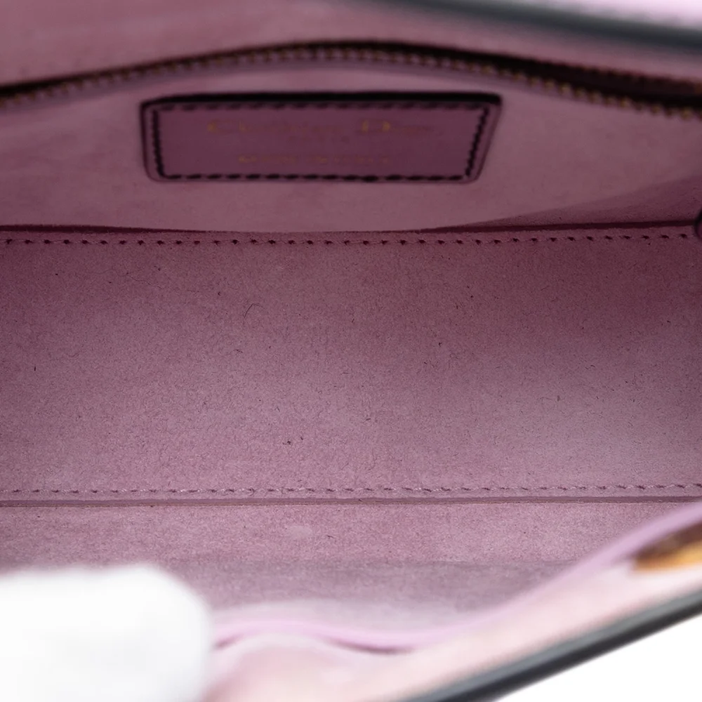 Pre-Loved Dior Mini Metallic Patent Lady Dior